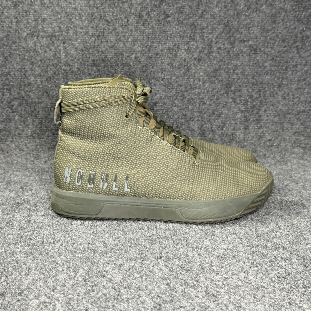 NOBULL Outwork High Cross Training Shoes Men's 8.5 OD Green Athletic Running